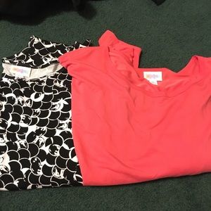 2 Lularoe Irma shirts